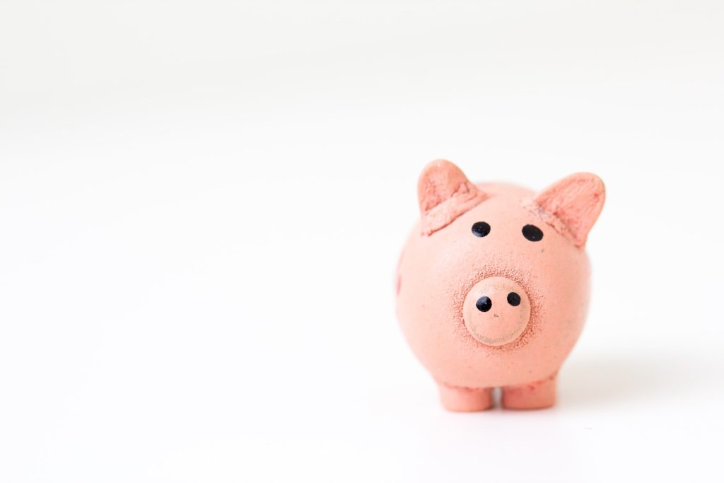 pink pig figurine on white surface Photo by Fabian Blank